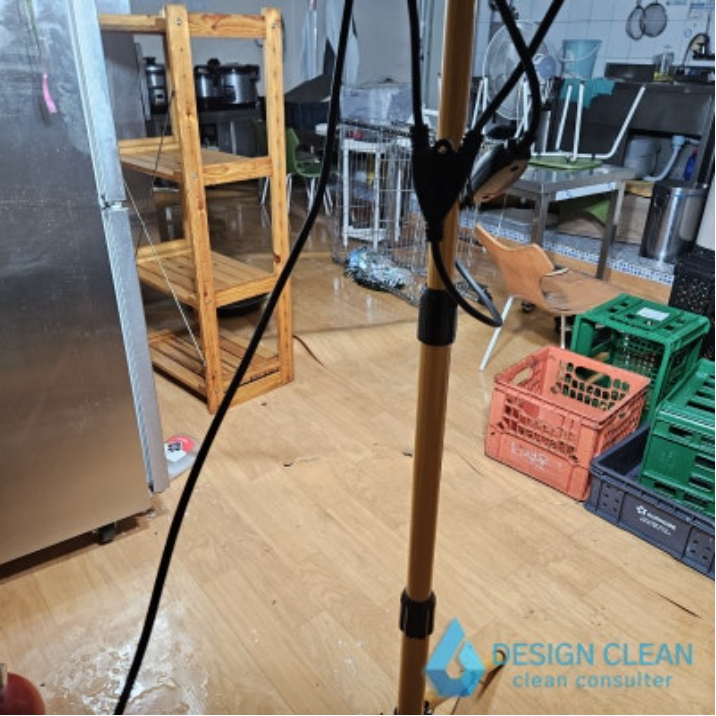 서울 성동 침수 복구 작업 진행 - 디자인클린 특수청소