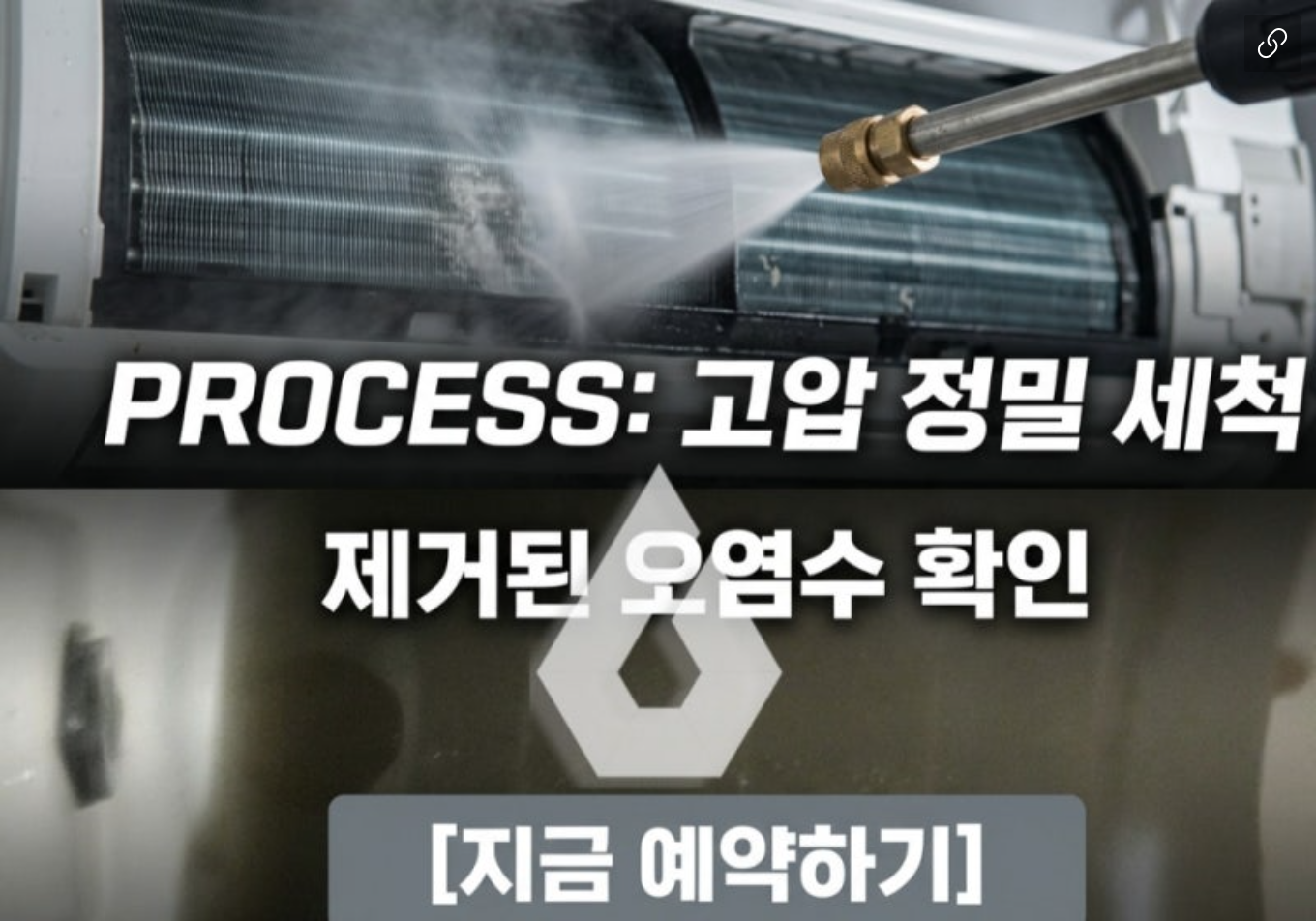 분당 에어컨 청소, LG 듀얼 스탠드 분해세척으로 송풍팬 곰팡이 완전 제거 — 디자인클린